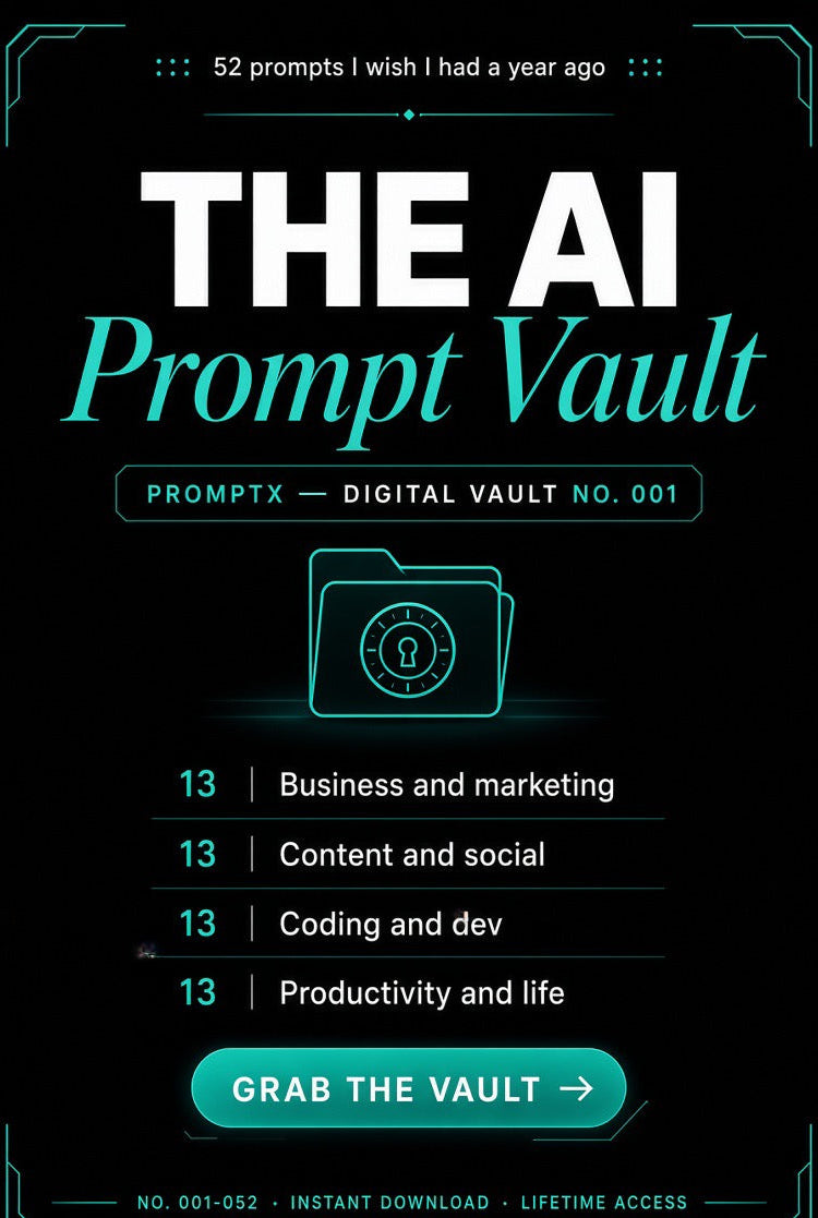 AI Prompt Vault 52 Prompts